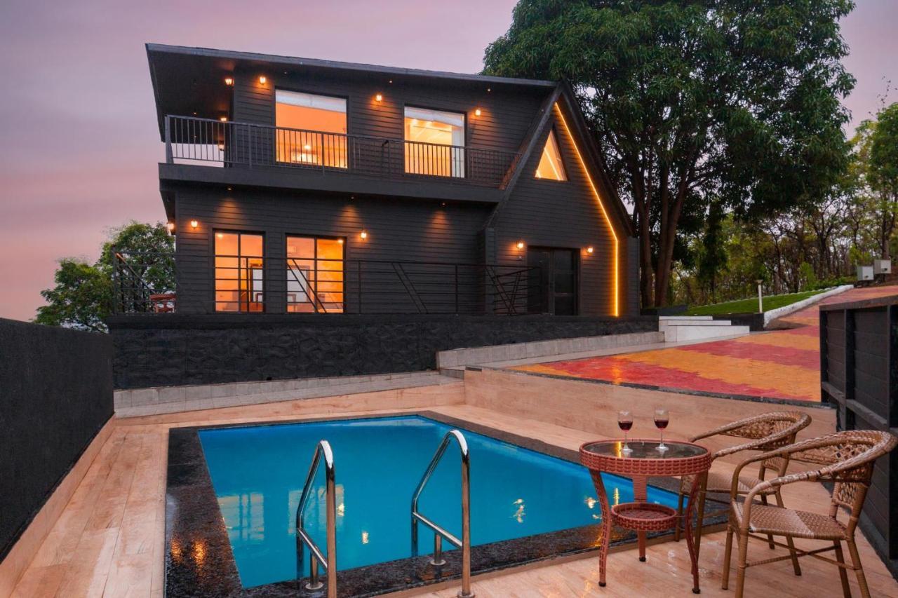 Stayvista'S Panoramic Peaks - Mountain-View Villa With Pool, Tent & Turf Saralgaon Екстер'єр фото