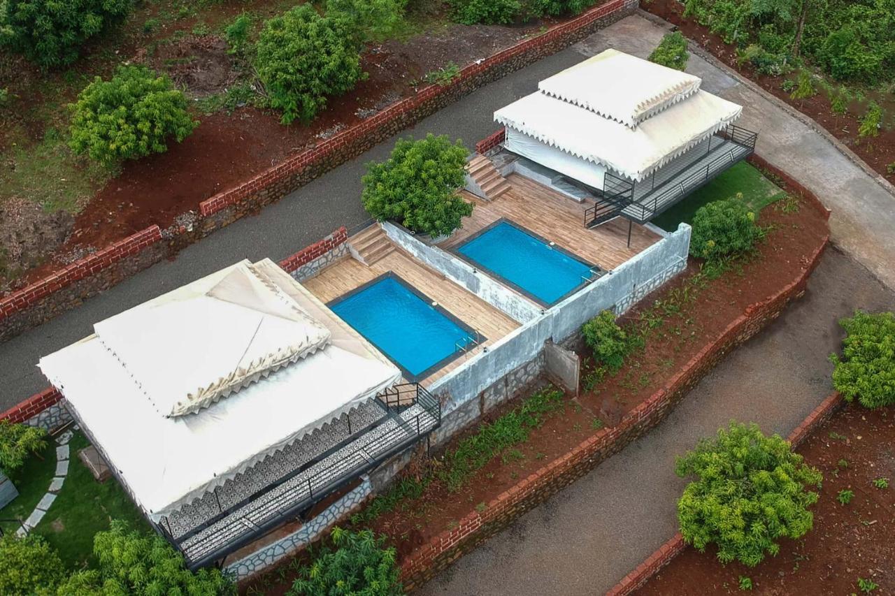 Stayvista'S Panoramic Peaks - Mountain-View Villa With Pool, Tent & Turf Saralgaon Екстер'єр фото