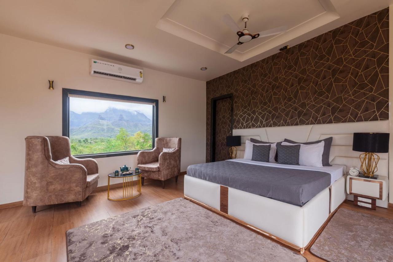 Stayvista'S Panoramic Peaks - Mountain-View Villa With Pool, Tent & Turf Saralgaon Екстер'єр фото